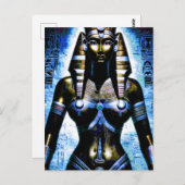 エジプト風変わり1 ポストカード (正面/裏面)