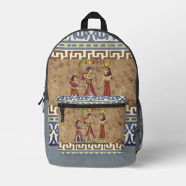 エジプト風, 古代エジプトのビンテージカルチャー, プリントバックパック