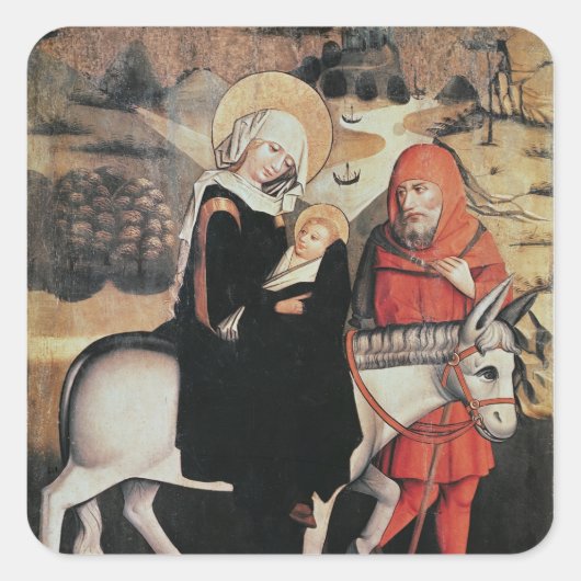 エジプト飛行 スクエアシール (正面)