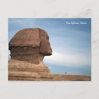エジプト055のスフィンクス、カイロ ポストカード