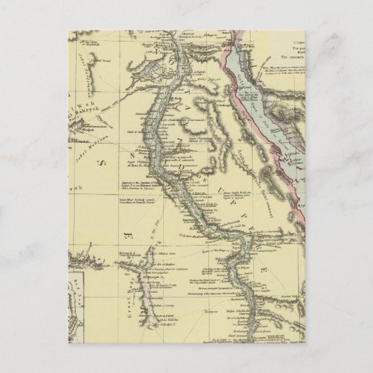 エジプト13 ポストカード (正面)