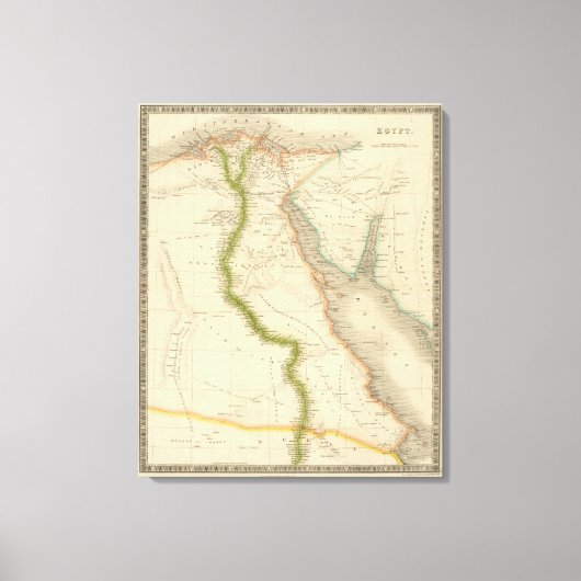 エジプト14 キャンバスプリント (正面)