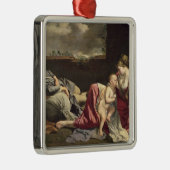 エジプト1628年への飛行の残り メタルオーナメント (右)