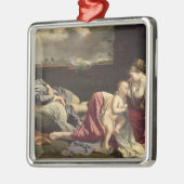 エジプト1628年への飛行の残り メタルオーナメント (左)