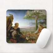 エジプト1805-6年に飛行で休ませて下さい マウスパッド (マウス)