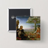 エジプト1805-6年に飛行で休ませて下さい 缶バッジ (正面&裏面)