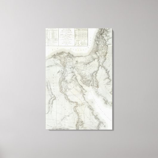 エジプト3 キャンバスプリント (正面)