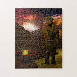 エジプト3Dデジタルアート ジグソーパズル