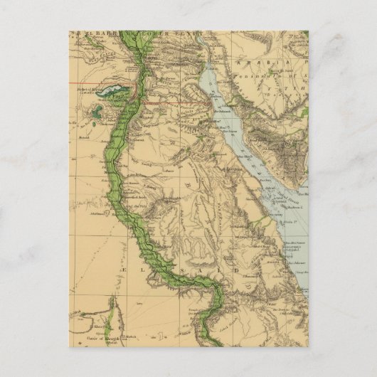 エジプト5 ポストカード (正面)