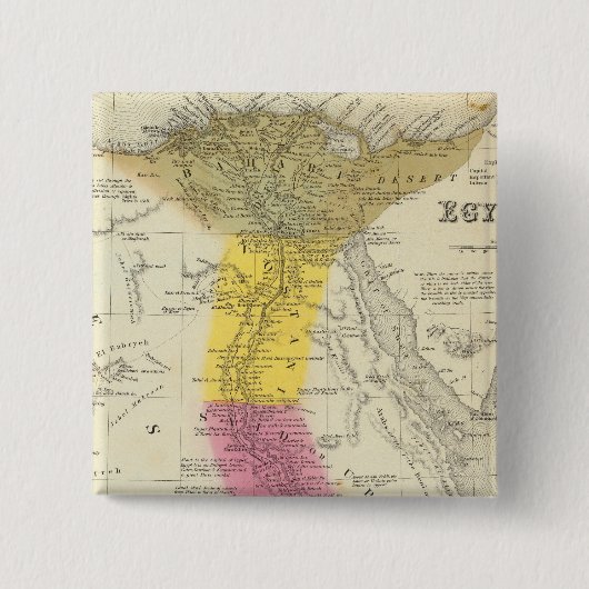 エジプト6 缶バッジ (正面)