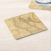 エジプト7 スクエアペーパーコースター (アングル)