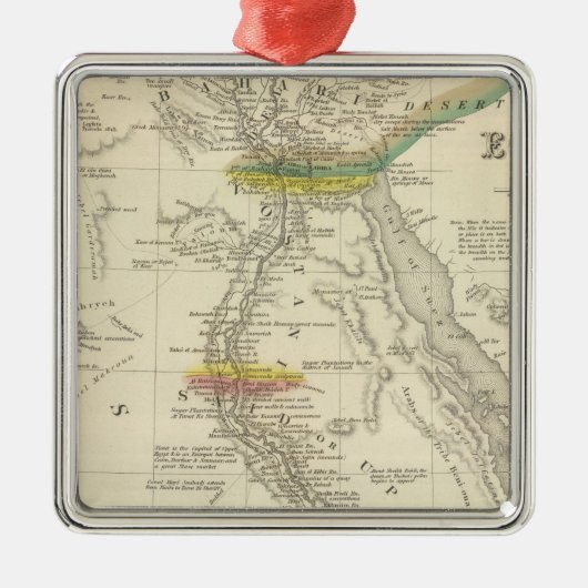 エジプト7 メタルオーナメント (正面)