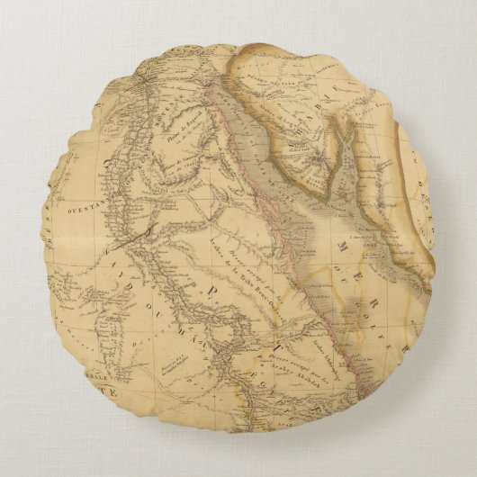 エジプト7 ラウンドクッション (正面)