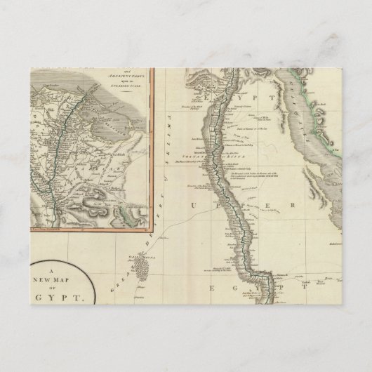 エジプト8 ポストカード (正面)