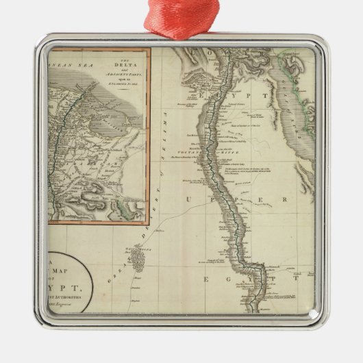 エジプト8 メタルオーナメント (正面)