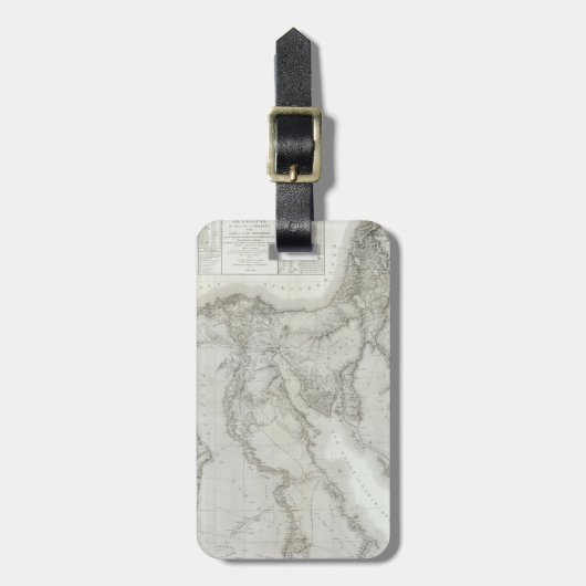 エジプト8 ラゲッジタグ (正面縦)