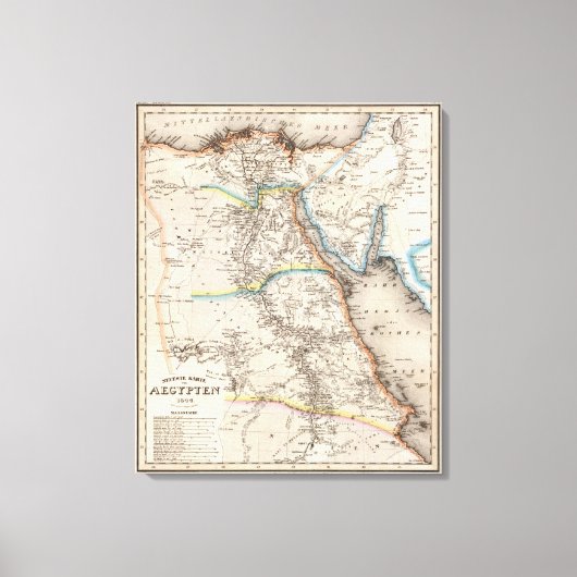 エジプト9 キャンバスプリント (正面)