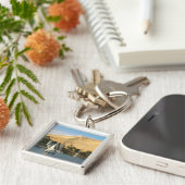 エジプト、アスワン、ナイル川、フェルッカ帆船, 2 キーホルダー (側面)