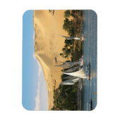 エジプト,アスワン,ナイル川,フェルッカ帆船, 2 マグネット (縦)