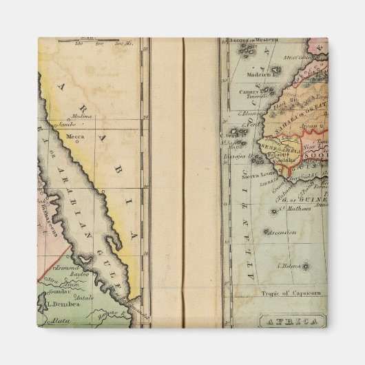 エジプト、アフリカ マグネット (正面)