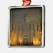 エジプト、アブシンベル、小さな照明のファサード メタルオーナメント (左)