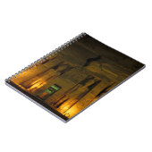 エジプト、アブ·シンベル、スモールの照らされた正面 ノートブック (左側)