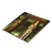 エジプト、アブ·シンベル、ラメス2世像。 タイル (側面)