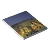 エジプト、アブ・シンベル、巨大な姿・オブ・ランセス ノートパッド (アングル)