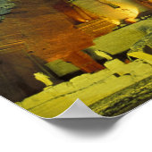 エジプト、アブ・シンベル、巨大な姿・オブ・ランセス ポスター (角)