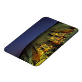 エジプト、アブ・シンベル、巨大な姿・オブ・ランセス マグネット (左側)