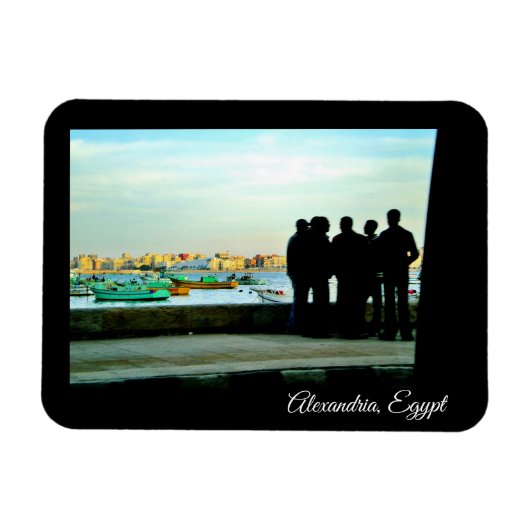 エジプト，アレクサンドリア マグネット (横)