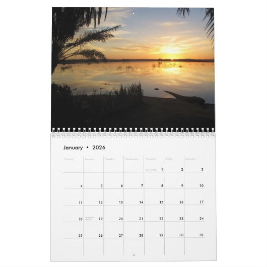 エジプト-エジプトの写真への旅行 カレンダー (1月 2026)