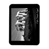 エジプト，エドフー寺院 マグネット (縦)