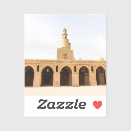 エジプト，カイロのイブン・トゥルン・モスク シール (シート)