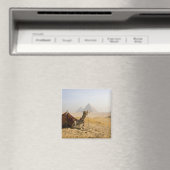 エジプト、カイロ。たった一人のラクダ マグネット (インサイチュ (食洗機))