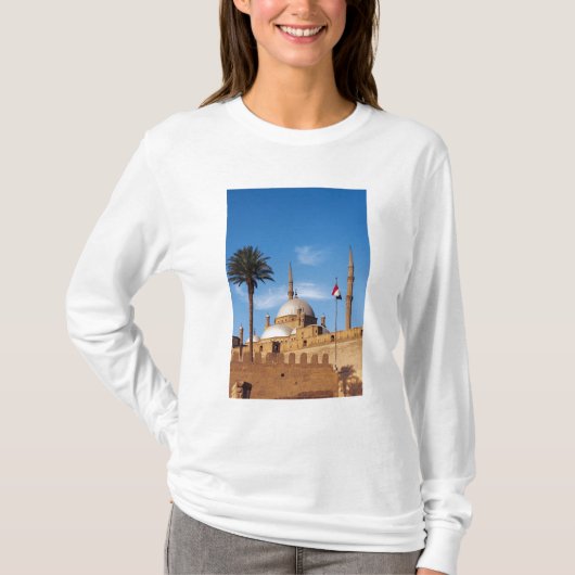 エジプト, カイロ, シタデル, ムハンマド・アリー・モスク Tシャツ (正面)