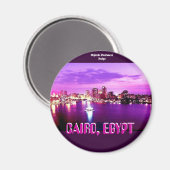 エジプト，カイロ マグネット (正面/裏面)