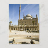 エジプト、カイロ。印象的なモハメッド・アリ・モスク ポストカード (正面)