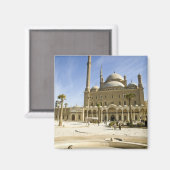 エジプト、カイロ。印象的なモハメッド・アリ・モスク マグネット (正面/裏面)