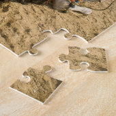 エジプト、カイロ。静止ラクダ ジグソーパズル (側面)