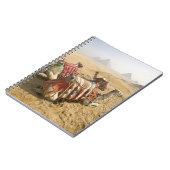 エジプト、カイロ。静止ラクダ ノートブック (左側)