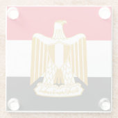 エジプト ガラスコースター (裏面)