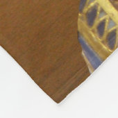 エジプト・キング・トゥ フリースブランケット (角)