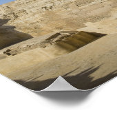 エジプト、ギザ。スフィンクス素晴らしは2より高い ポスター (角)