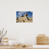 エジプト、ギザ。スフィンクス素晴らしは2より高い ポスター (キッチン)