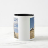 エジプト、ギザ。スフィ素晴らしンクスは マグカップ (中央)