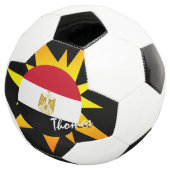 エジプト・サッカー・エジプト国旗/バン サッカーボール (3/4)