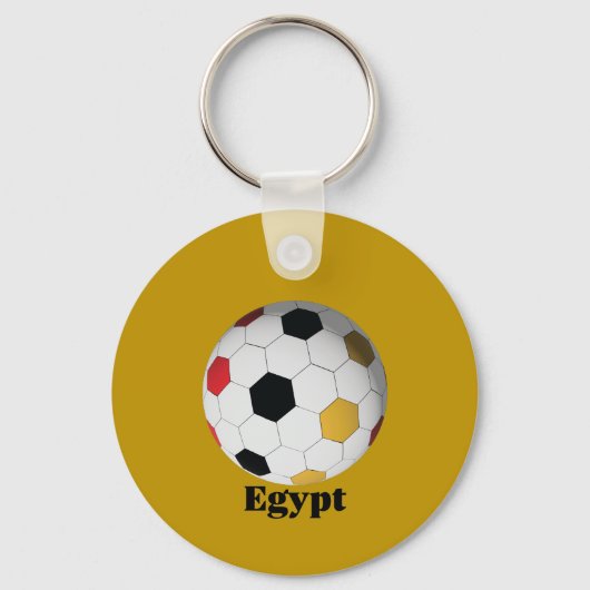 エジプト サッカー キーホルダー (正面)