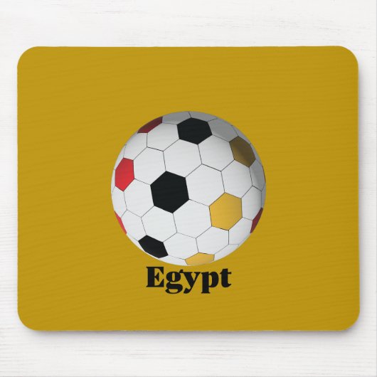 エジプト サッカー マウスパッド (正面)