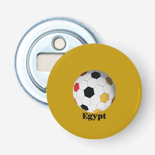 エジプト サッカー 栓抜き (正面)